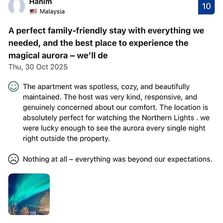 Kaldfjord Aurora Aparments New * Тромсё